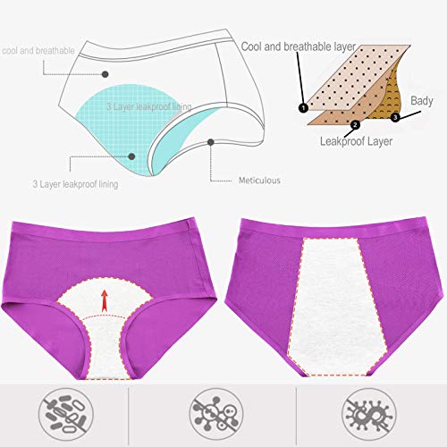 panties ideales para días de flujo