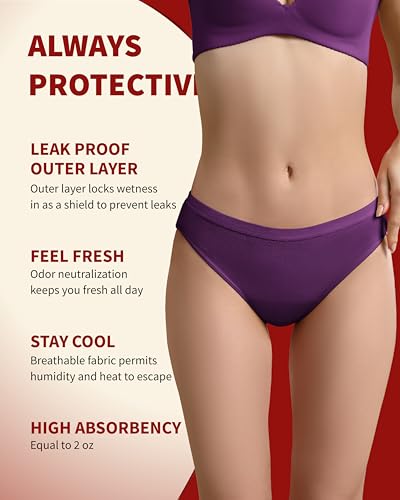 Panties lavables a prueba de fugas