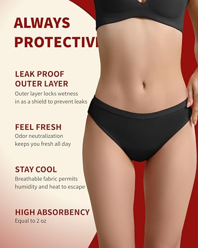 panties reutilizables a prueba de fugas