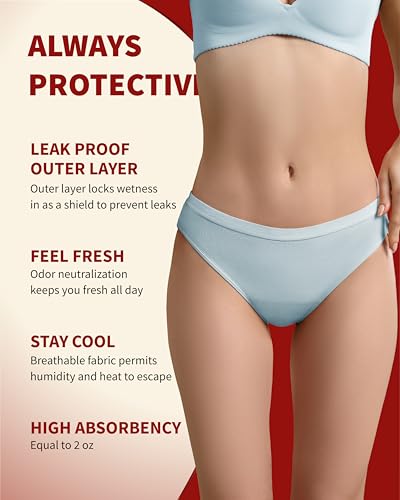 Panties reutilizables a prueba de fugas