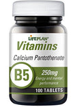 Pantotenato de calcio 250 mg beneficios