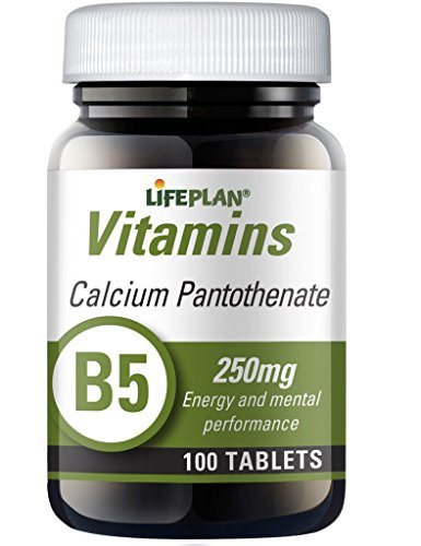 Pantotenato de calcio 250 mg beneficios