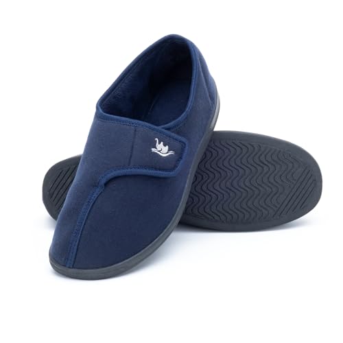 pantuflas diabéticas cómodas para hombre