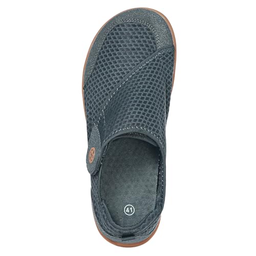 pantuflas gris oscuro para uso diario