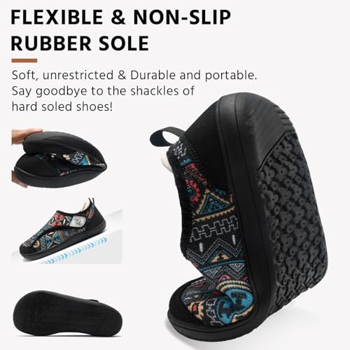 pantuflas para interiores y exteriores