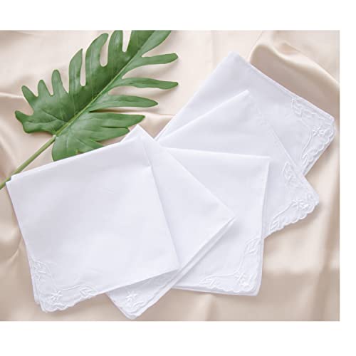 pañuelos blancos que complementan cualquier atuendo