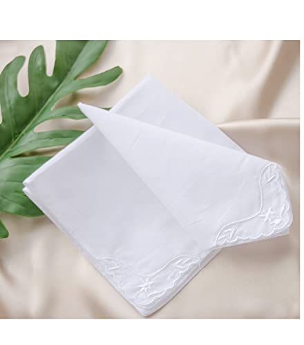 pañuelos con borde ondulado para mujeres