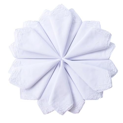 pañuelos de algodón bordados elegantes