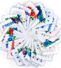 pañuelos de algodón estampado floral