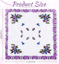 pañuelos de algodón estampado floral