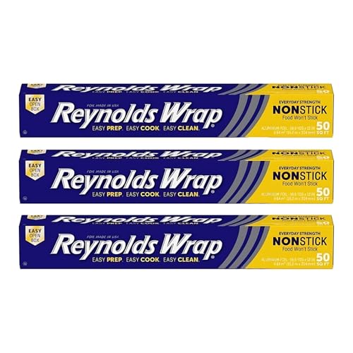 papel aluminio antiadherente Reynolds Wrap