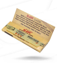 Papel clásico para fumar RAW
