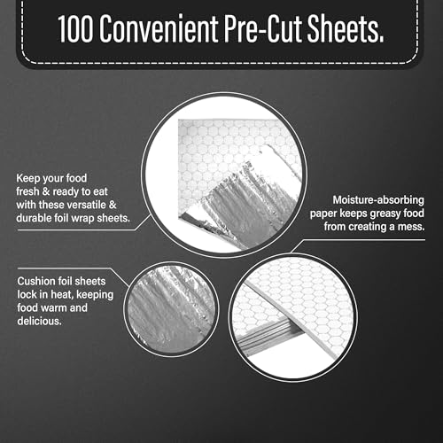 Papel de aluminio ideal para BBQ