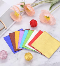 Papel de aluminio para caramelos y chocolates