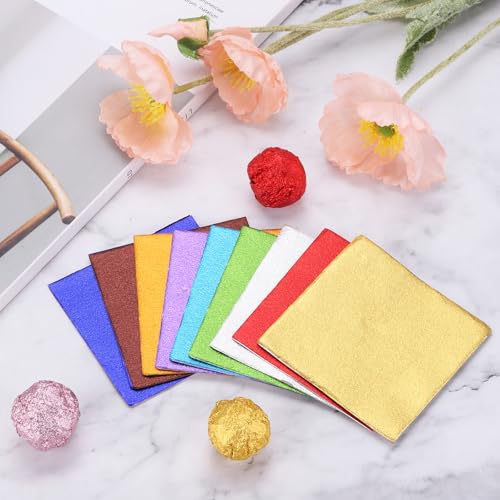 Papel de aluminio para caramelos y chocolates