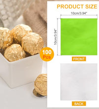 papel de aluminio para caramelos
