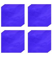 papel de aluminio para dulces azul