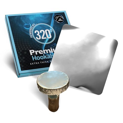 Papel de aluminio premium para hookah