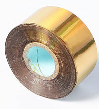 Papel de foil dorado brillante