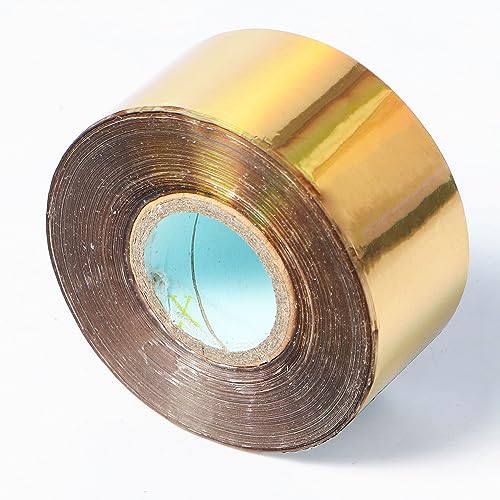 Papel de foil dorado brillante