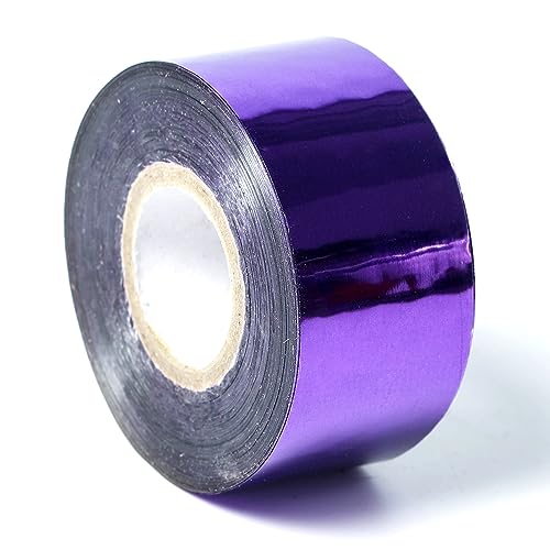 Papel de foil morado para manualidades