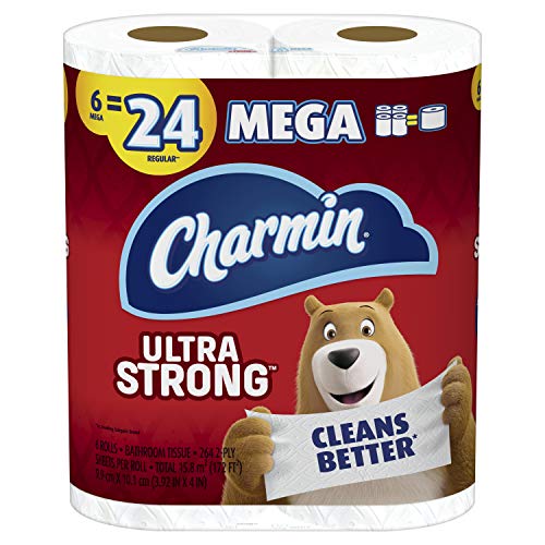 papel higiénico Charmin Ultra Strong 6 rollos
