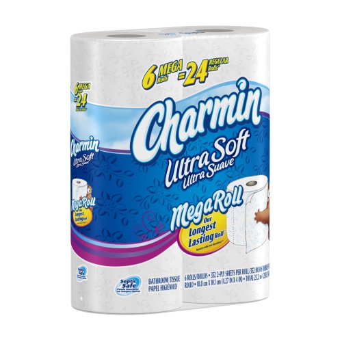 Papel higiénico Charmin ultra suave 6 rollos