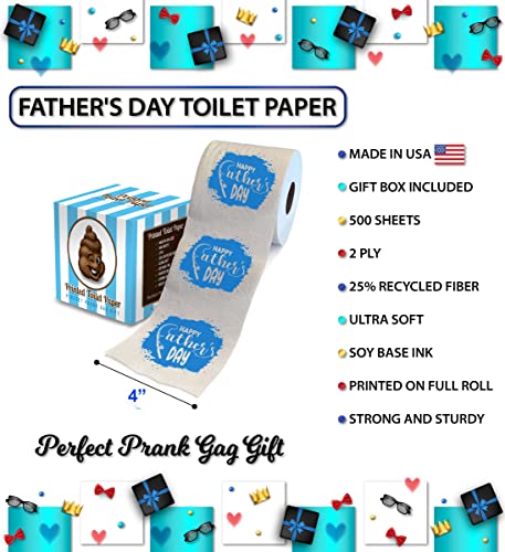 Papel higiénico con diseño de caña de pescar