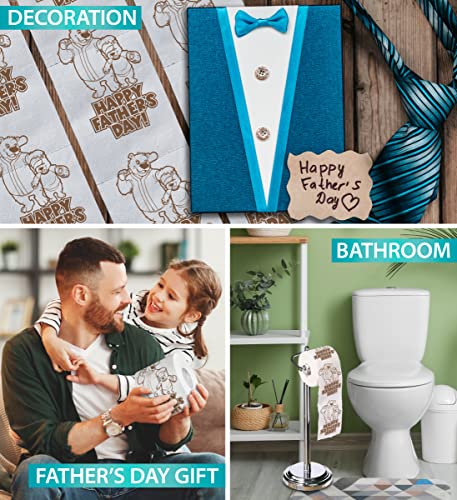 Papel higiénico con mensaje especial
