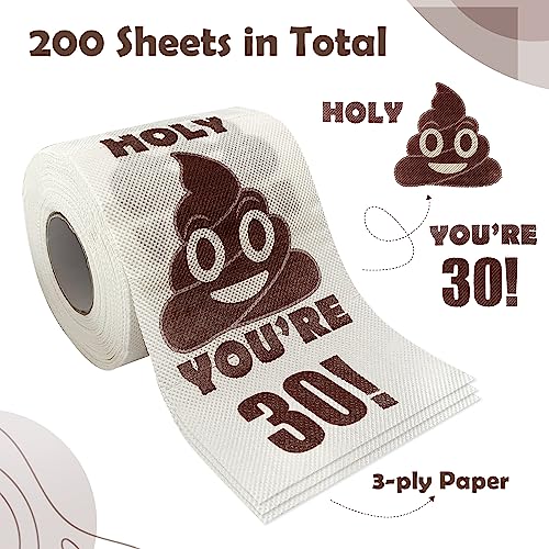 papel higiénico para celebrar los 30