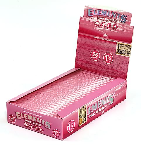 Papel para enrollar Elements PINK calidad premium