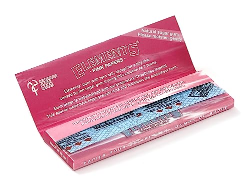 Papel para enrollar Elements PINK para fumadores