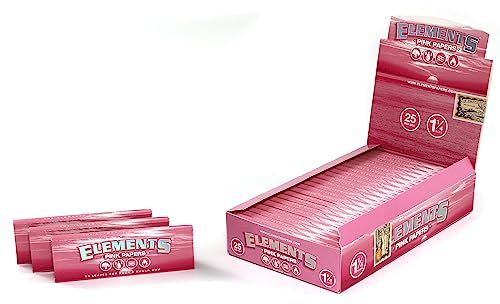Papel para enrollar Elements PINK tamaño ideal