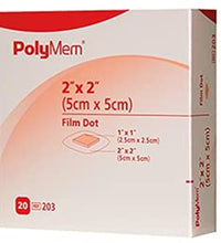 Papel Polymem para heridas 2x2