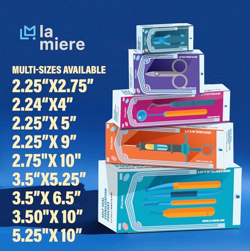 paquete de 10 bolsas de autoclave
