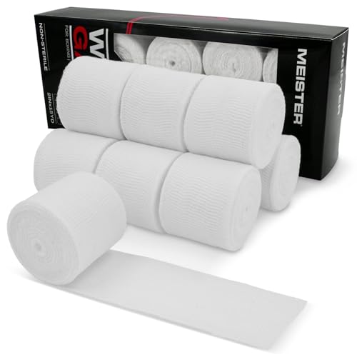 paquete de 10 rollos de gasa