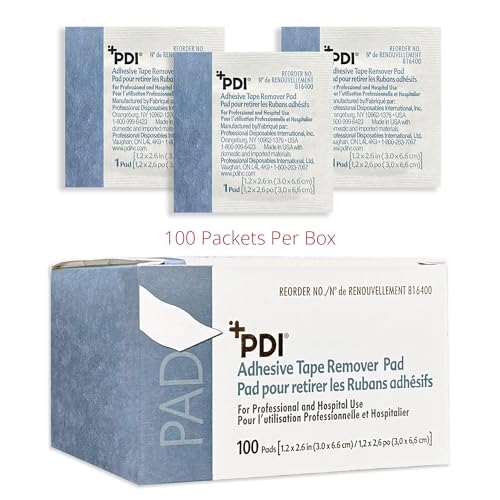 paquete de 100 almohadillas para cuidado personal