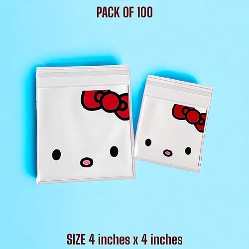 paquete de 100 bolsas de celofán