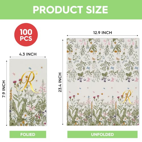 paquete de 100 servilletas de papel