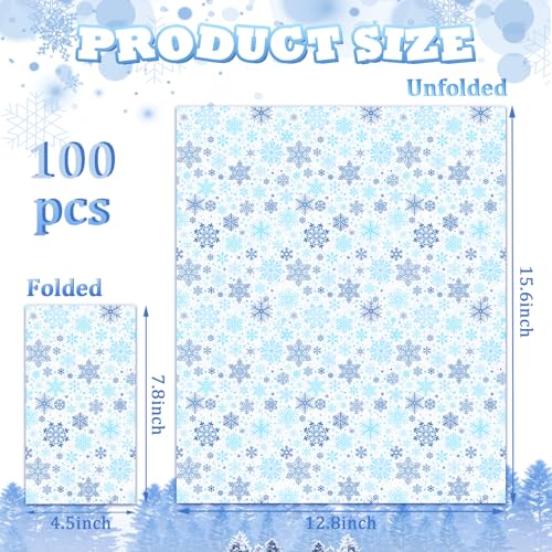 paquete de 100 servilletas desechables