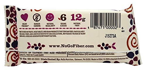 paquete de 16 barritas nutritivas