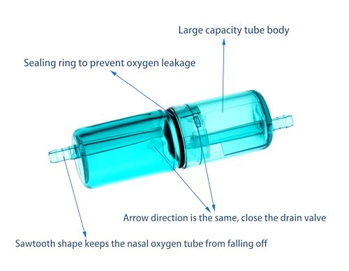 paquete de 2 tuberías de oxígeno
