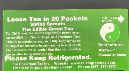 paquete de 20 bolsitas de té
