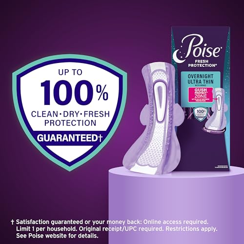 paquete de 20 toallas Poise para mujeres