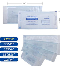 paquete de 200 bolsas de esterilización