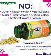 Paquete de 250 cápsulas de vitamina A