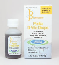Paquete de 3 gotas Pedia D-Vite para niños