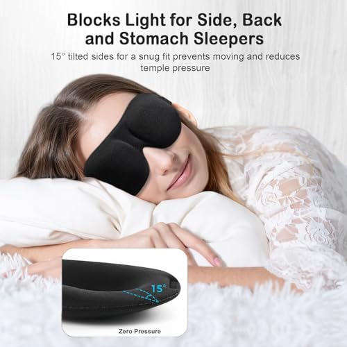paquete de 3 mascarillas para dormir YIVIEW