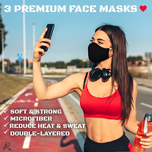 paquete de 3 mascarillas para viajes