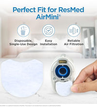 paquete de 30 filtros cpap viaje